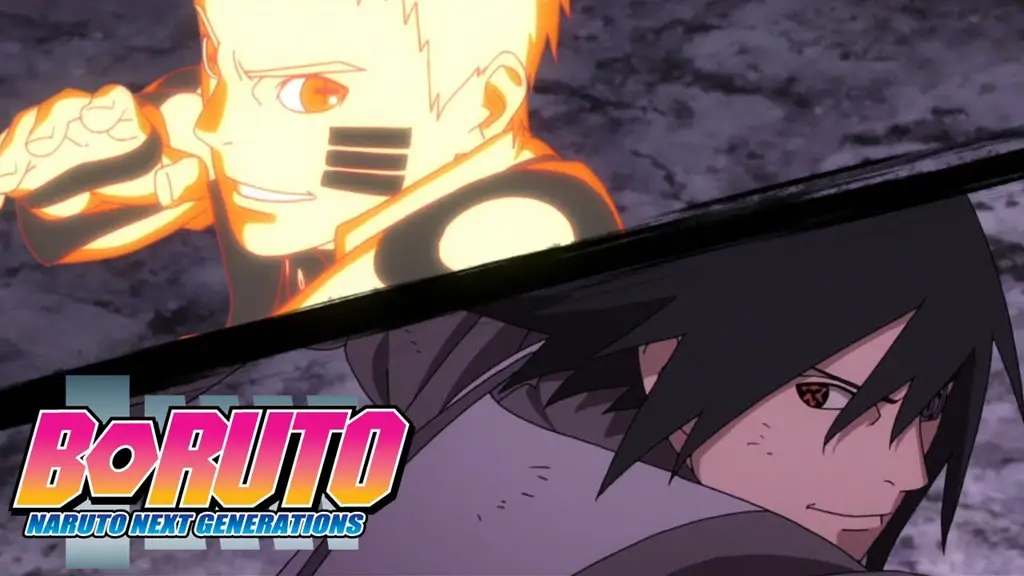 Adegan pertarungan sengit di Naruto Shippuden