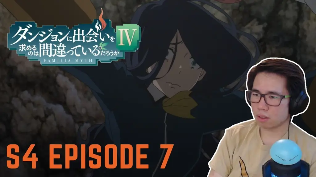 Adegan aksi menegangkan dalam Danmachi Season 4