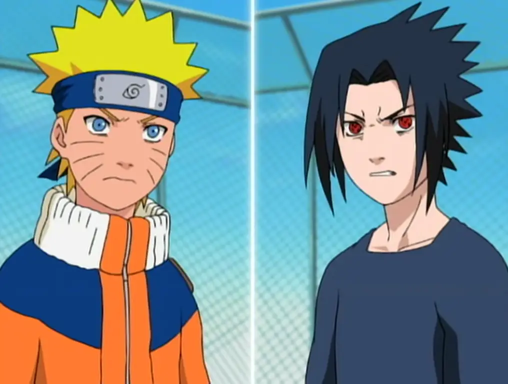 Gambar Naruto dan Sasuke