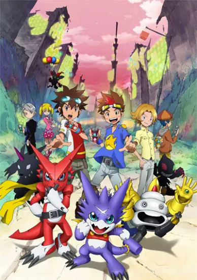 Adegan aksi Digimon Xros Wars yang seru