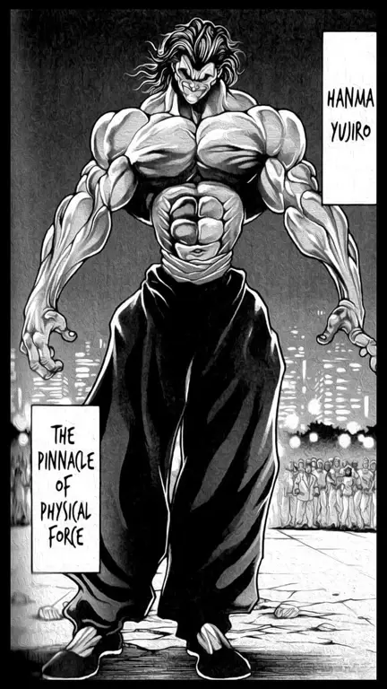 Baki melawan Yujiro Hanma