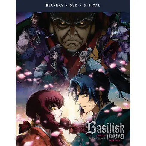 Adegan pertarungan seru dalam anime Basilisk