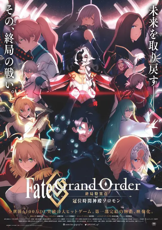 Adegan anime Fate Grand Order: Babylonia yang menegangkan