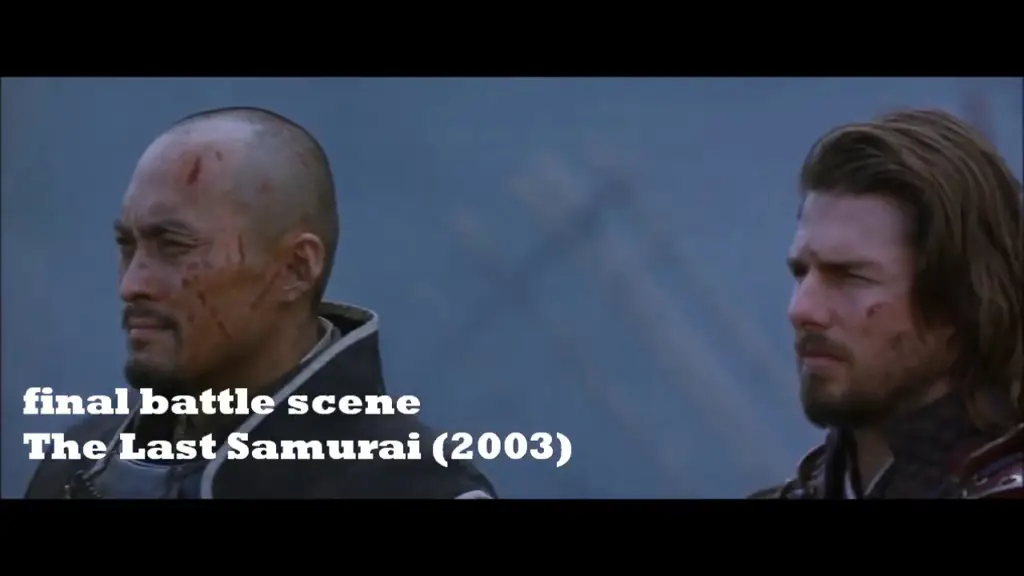 Adegan pertempuran dalam film The Last Samurai