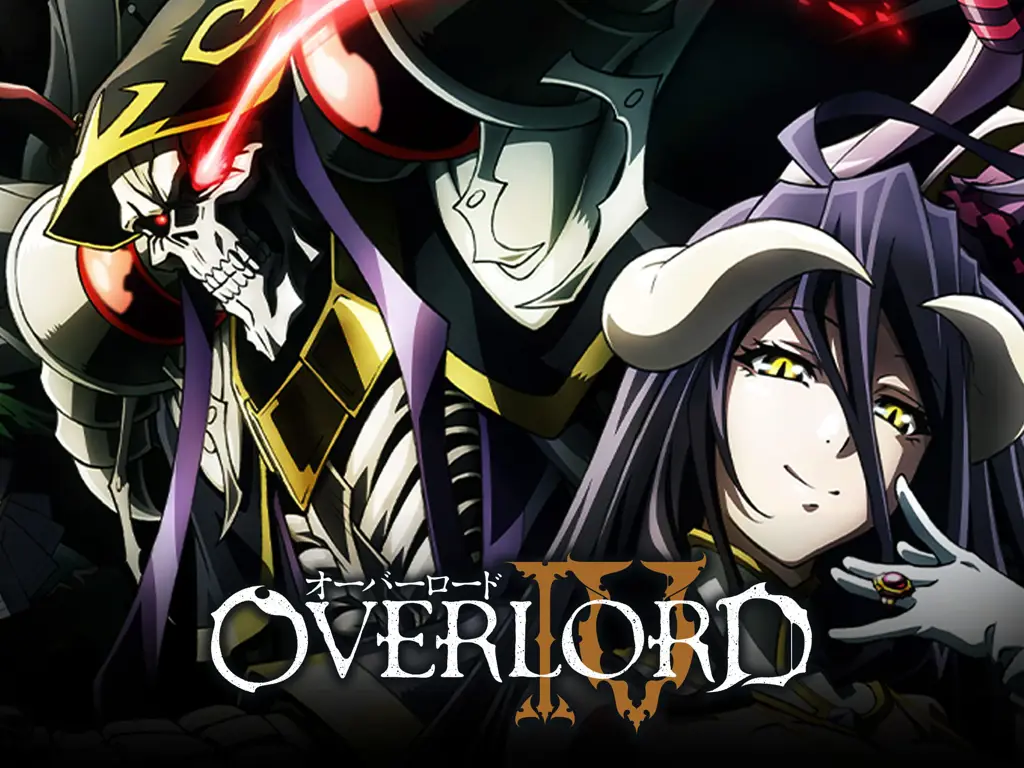 Gambar adegan pertarungan di Overlord Season 4