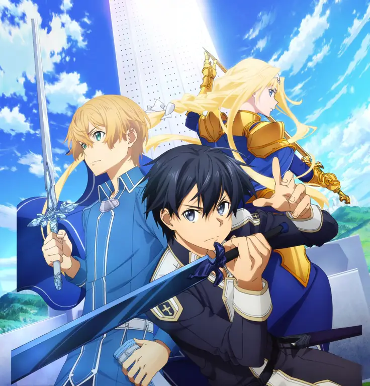 Adegan aksi menegangkan di Sword Art Online Alicization