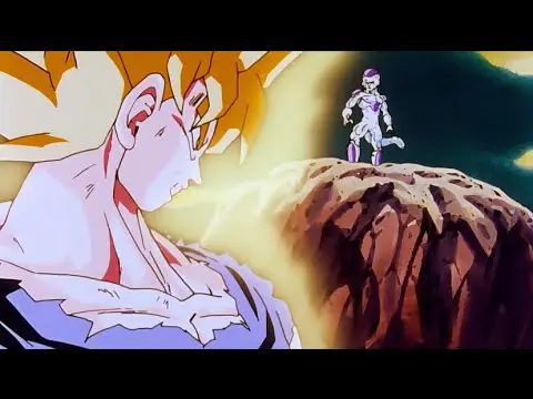 Pertempuran sengit antara Goku dan Frieza