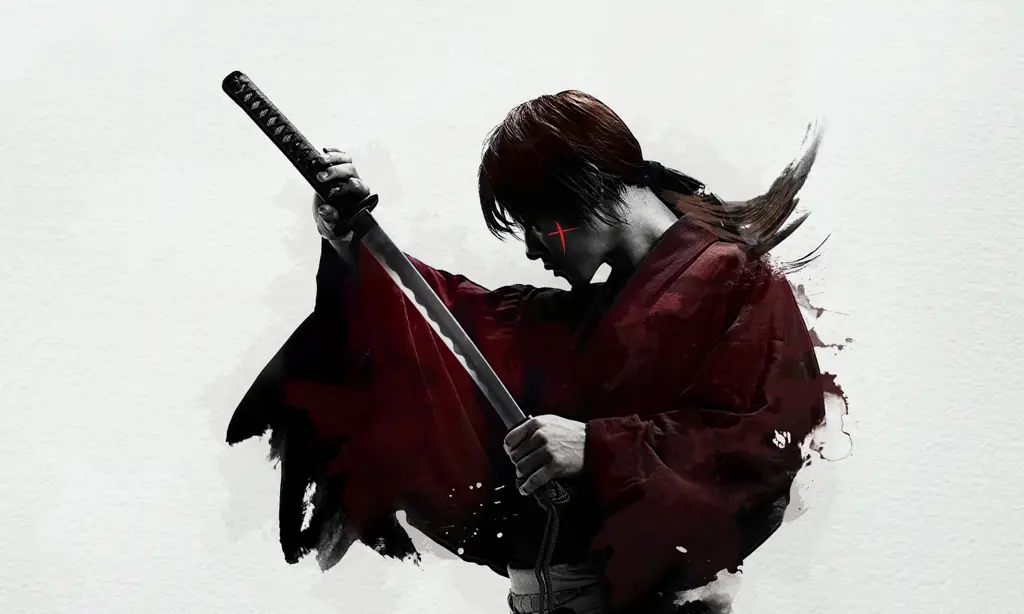 Adegan pertarungan Kenshin Himura