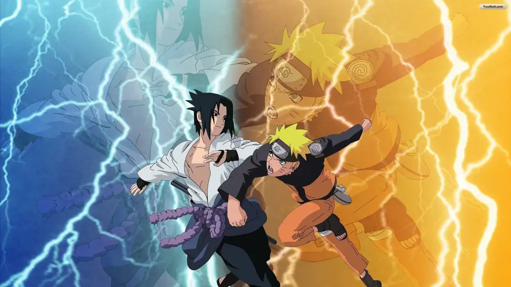 Naruto dan Sasuke melawan Madara