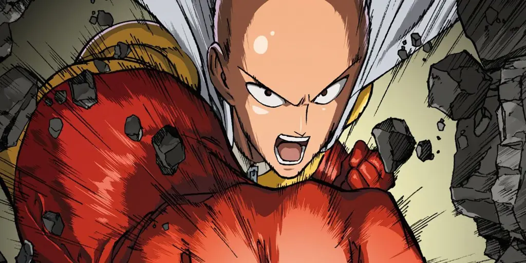 Adegan aksi One Punch Man yang menegangkan