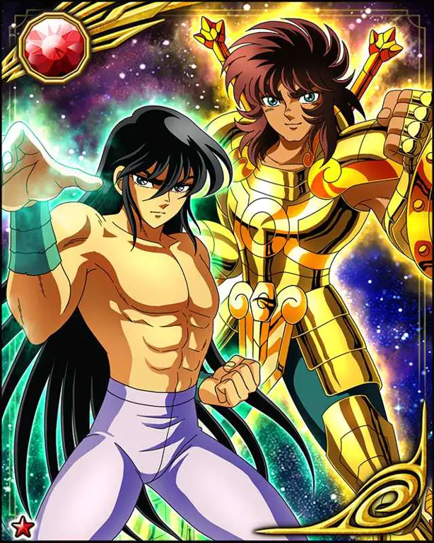 Seiya dan Shiryu dalam film Saint Seiya Legend of Sanctuary 2018