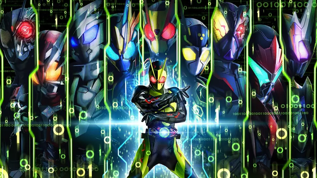 Adegan aksi Kamen Rider Zero-One yang menegangkan