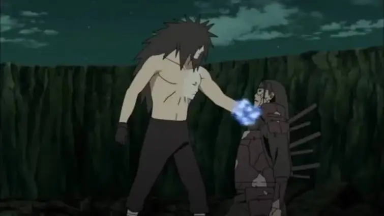 Madara dan Hashirama bertarung dalam pertempuran epik