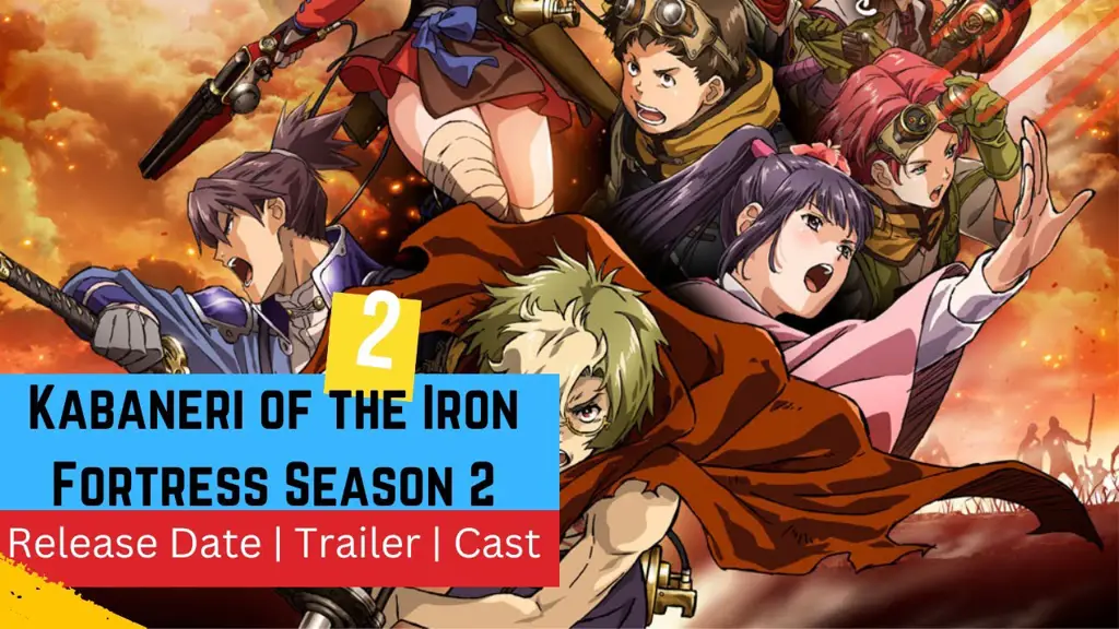 Adegan aksi menegangkan dari Kabaneri of the Iron Fortress