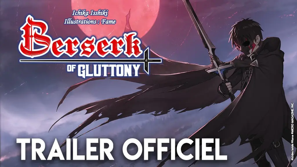 Monster-monster mengerikan dalam anime Berserk of Gluttony