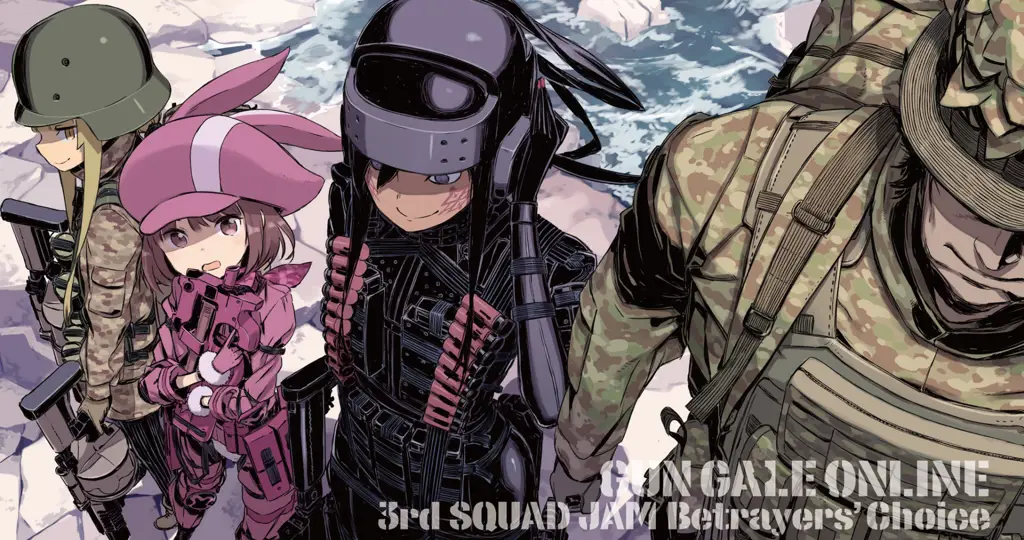 Adegan aksi di Gun Gale Online