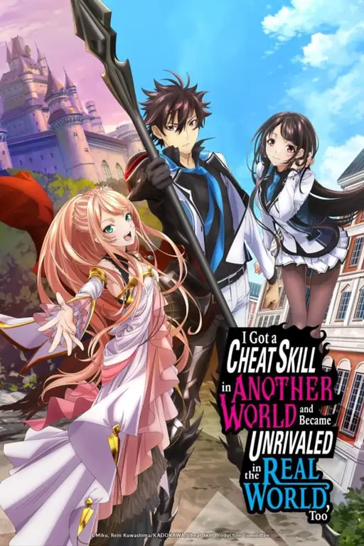 Pertempuran menegangkan di kota pelabuhan Adegan pertarungan dalam Isekai de Cheat Skill