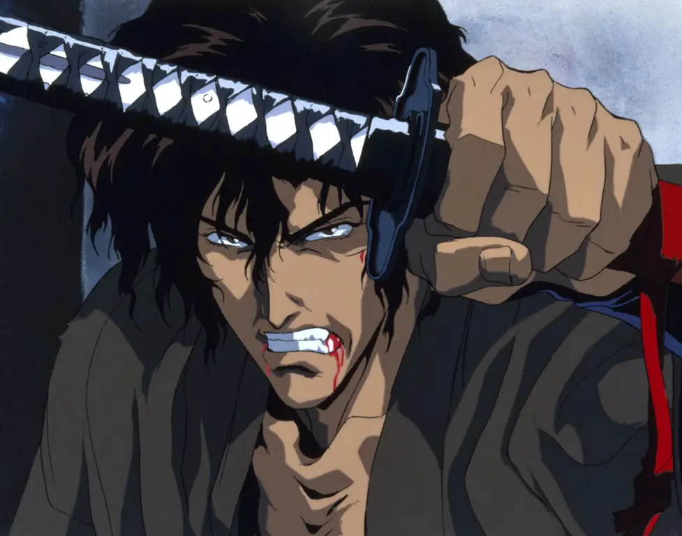 Adegan aksi menegangkan dari Ninja Scroll