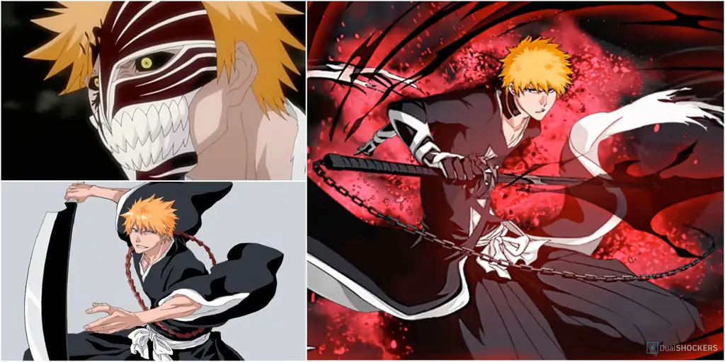 Ichigo Kurosaki dalam pertempuran terakhirnya melawan Yhwach