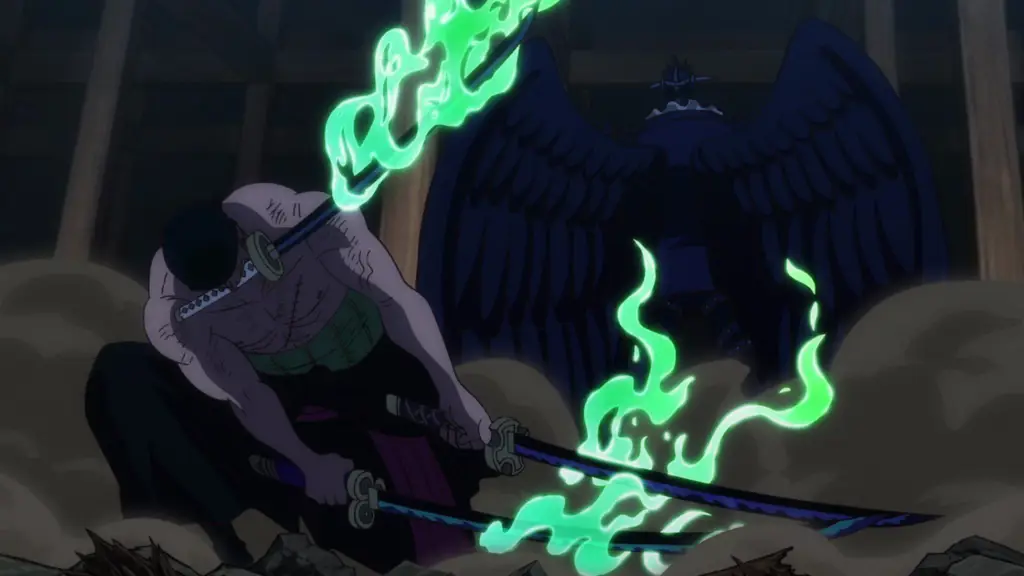 Zoro melawan King di One Piece episode 948