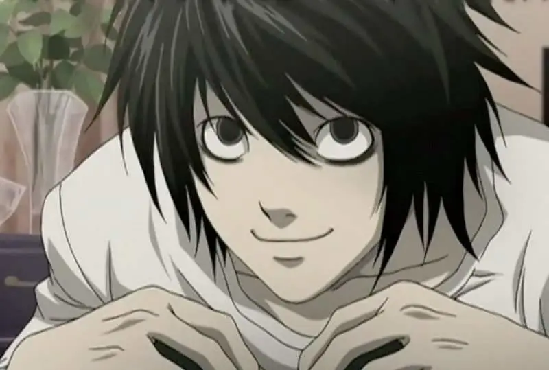 Potret Light Yagami dan L, dua karakter utama Death Note