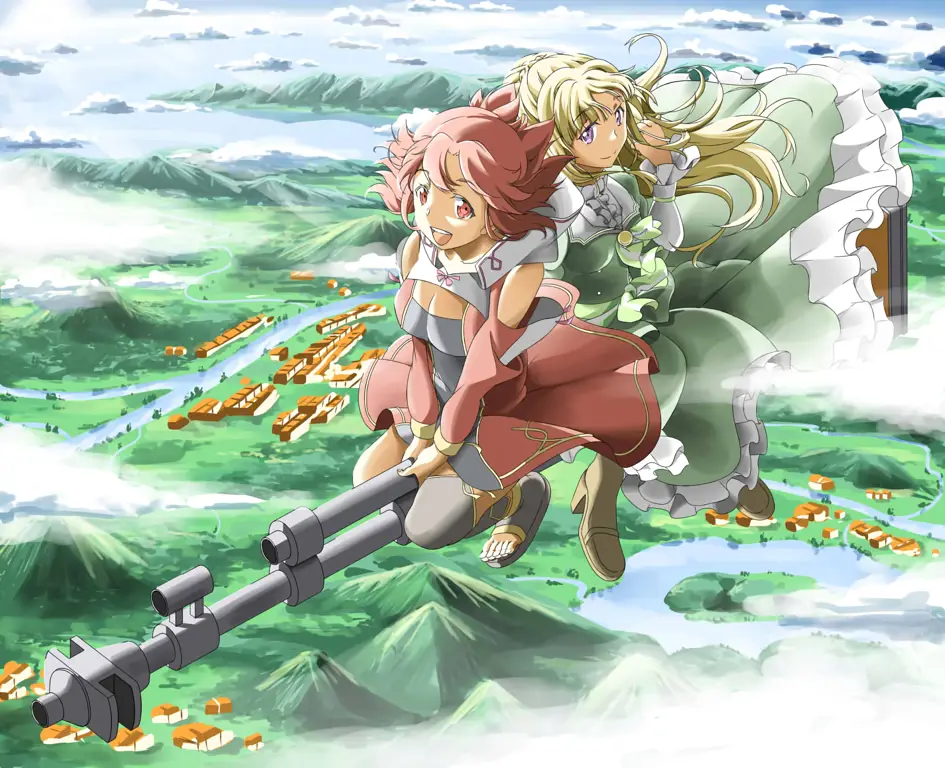 Adegan pertempuran sengit dari Shuumatsu no Izetta