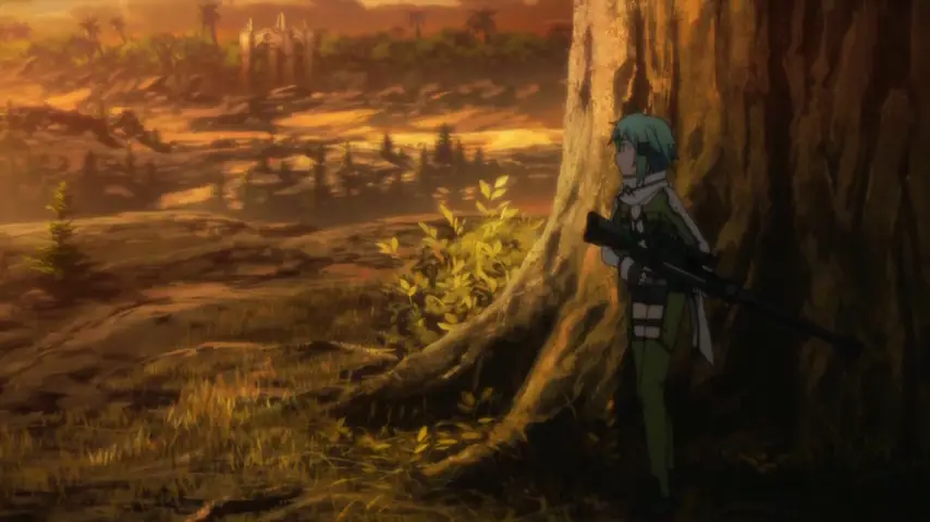 Adegan pertarungan epik di Sword Art Online II