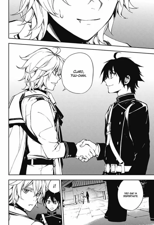 Adegan pertarungan seru dalam Manga Owari no Seraph