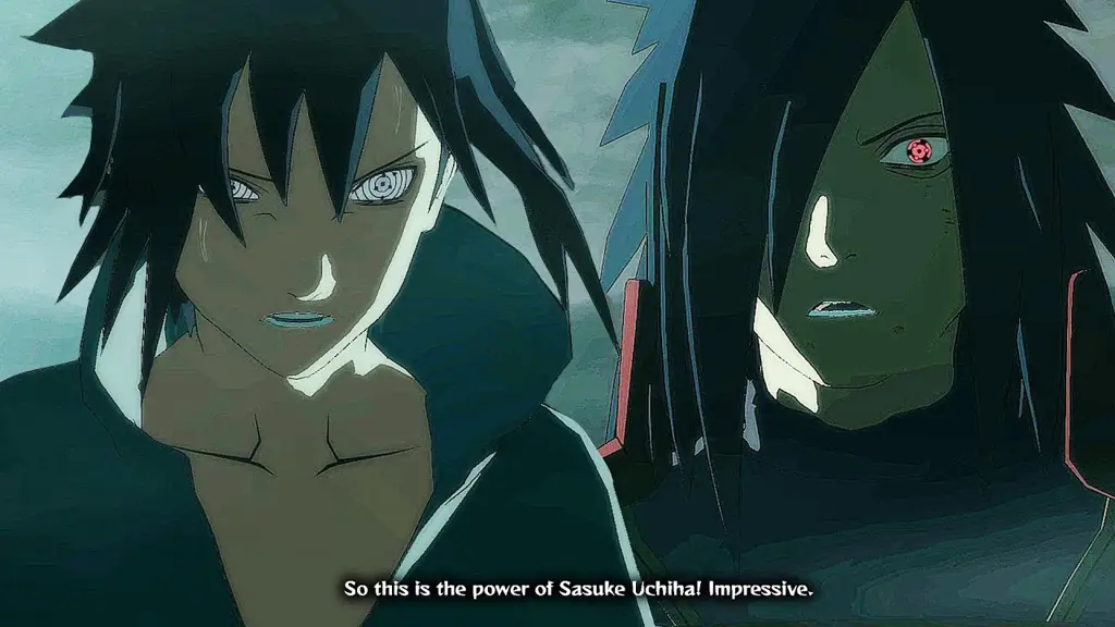 Naruto dan Sasuke bertarung melawan Madara
