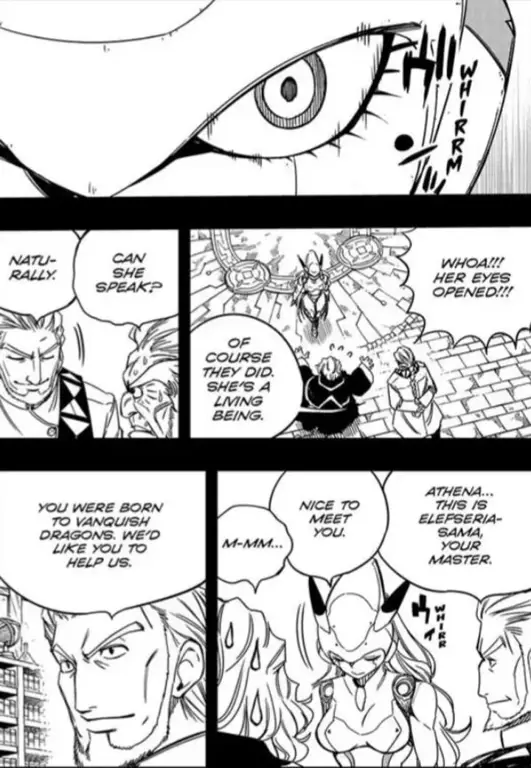 Adegan pertempuran seru dari Fairy Tail 100 Year Quest chapter 147