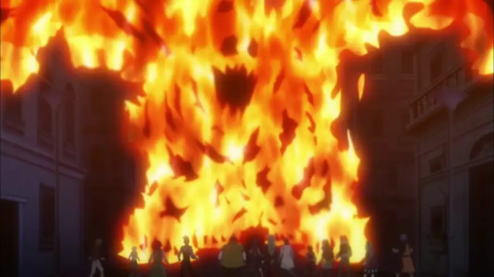 Adegan pertempuran seru di Fairy Tail episode 182