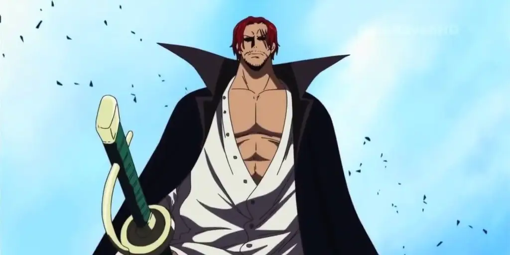 Adegan perang puncak di Marineford dalam anime One Piece