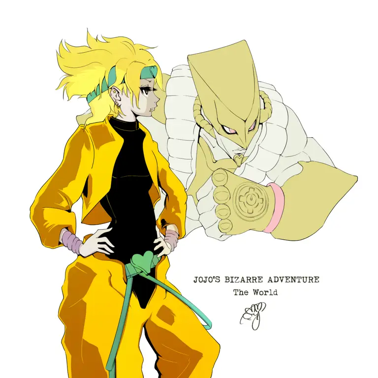 DIO, musuh utama dalam Stardust Crusaders