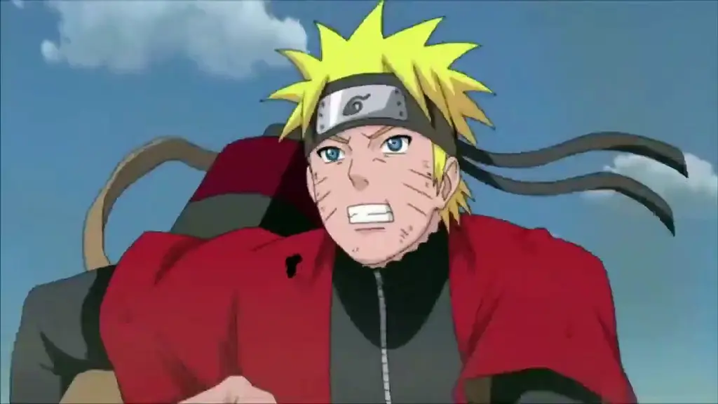 Naruto dan Pain bertarung dengan sengit