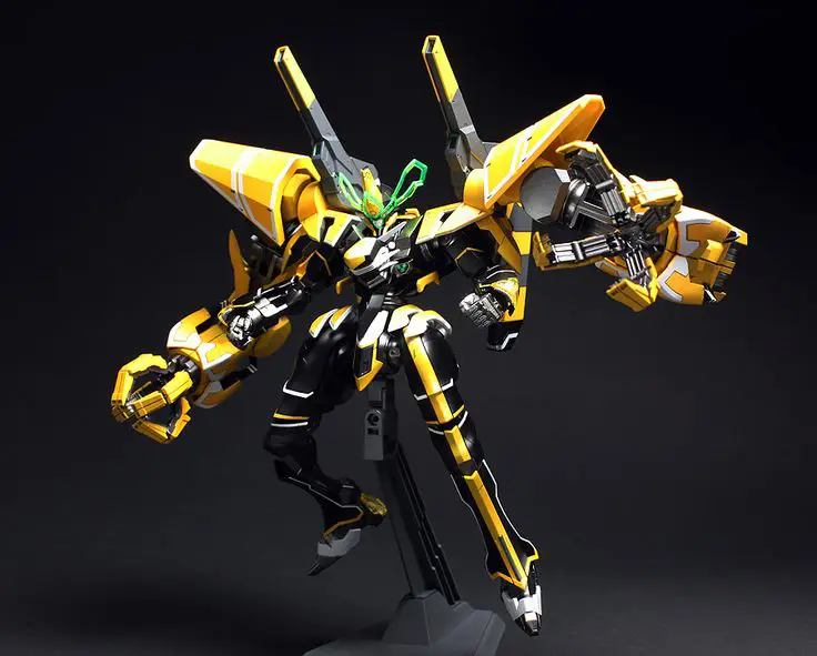 Adegan aksi robot Gundam