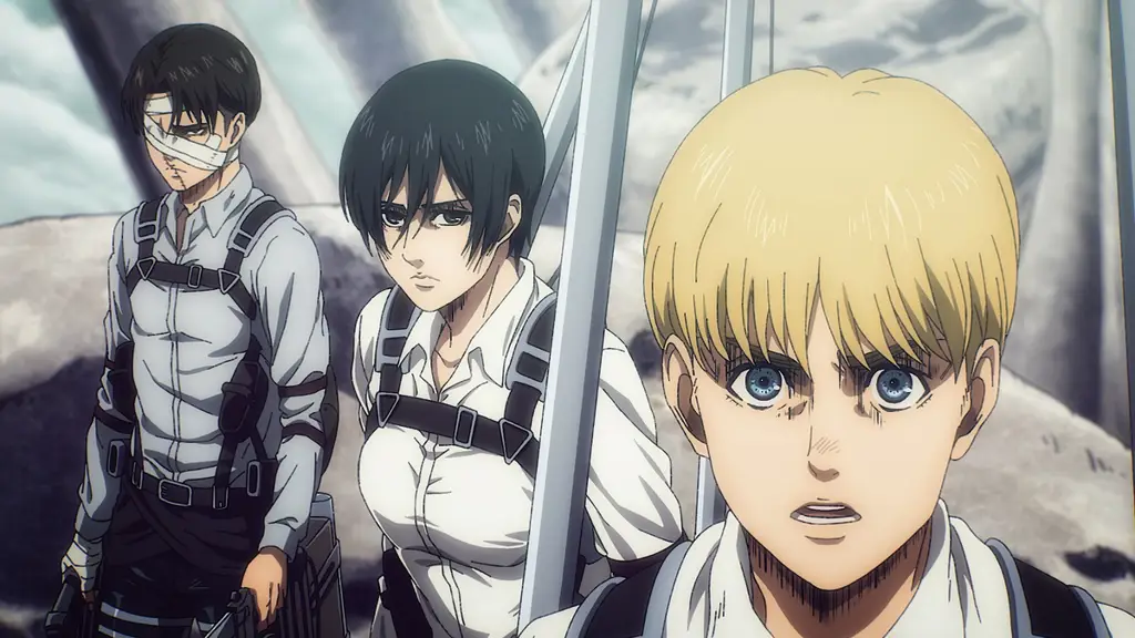 Adegan pertempuran epik dari Attack on Titan Final Season Part 2