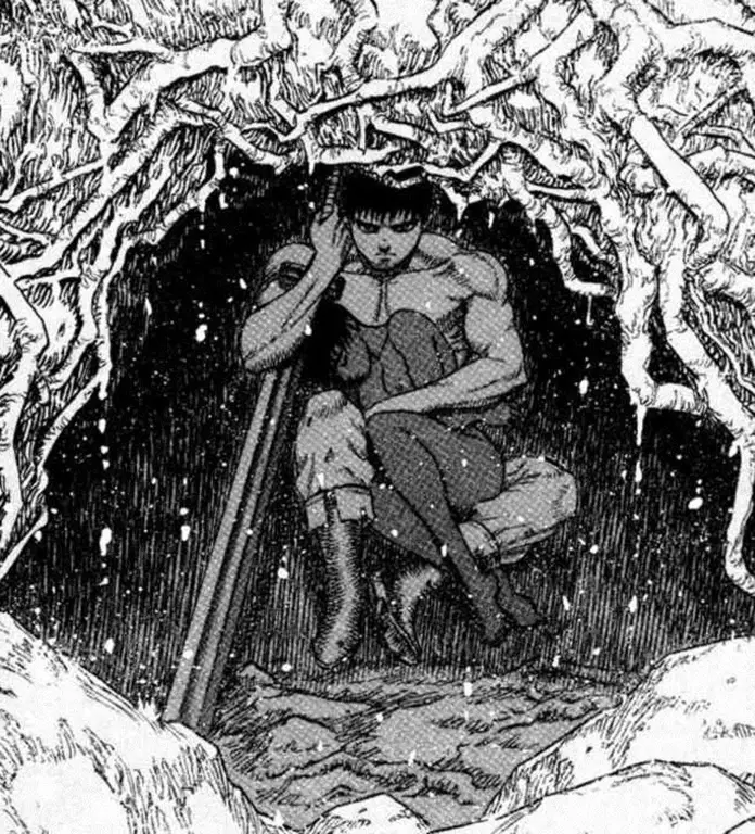 Guts dan Casca bertemu kembali