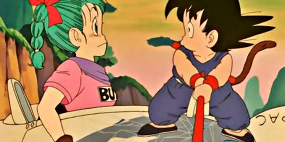 Goku dan Bulma bertemu untuk pertama kalinya