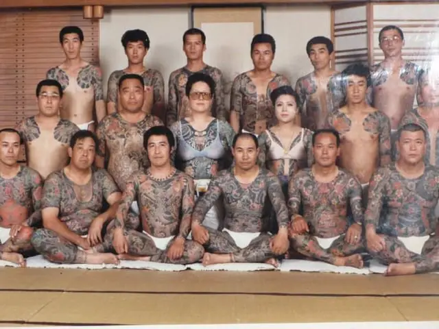 Gambar pertemuan anggota yakuza