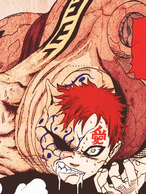 Transformasi Gaara di Naruto