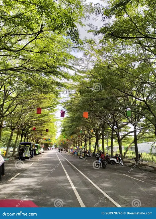 Pemandangan indah di Kediri