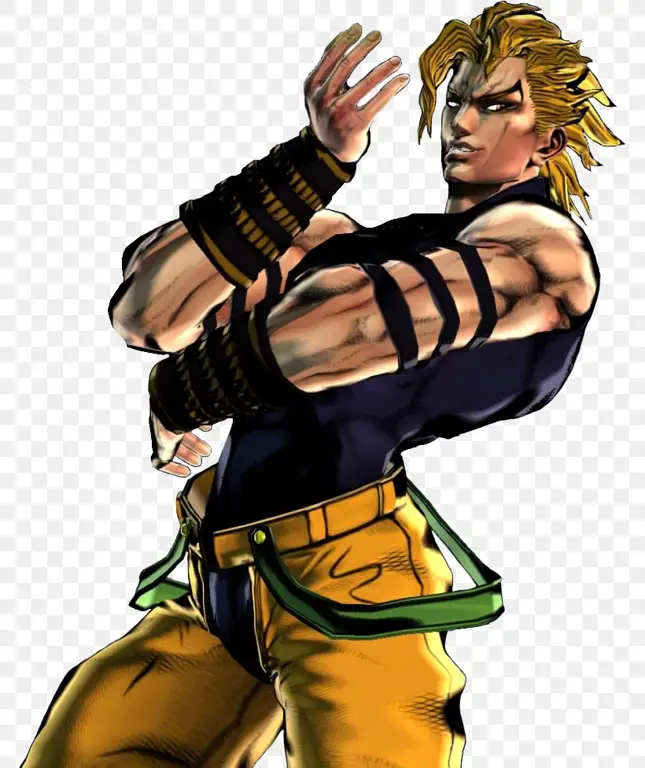 Gambar berbagai pose Dio Brando