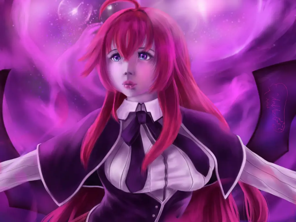 Rias Gremory, salah satu karakter utama High School DxD