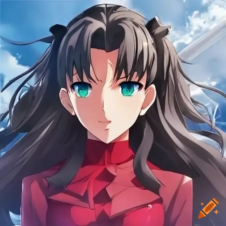 Gambar Rin Tohsaka dari Fate Stay Night 2006