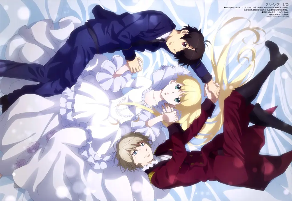 Pemandangan planet Mars dalam anime Aldnoah.Zero