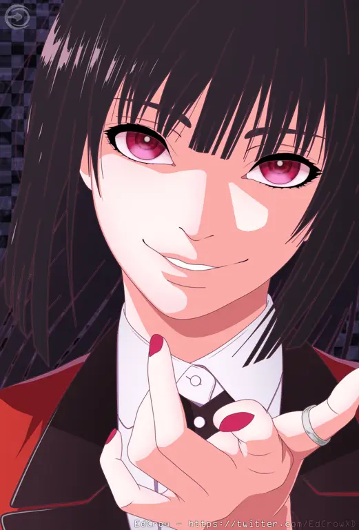 Potret Yumeko Jabami dalam Kakegurui Live Action