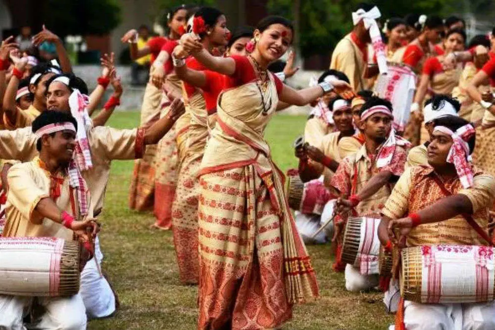 Festival panen di sebuah desa