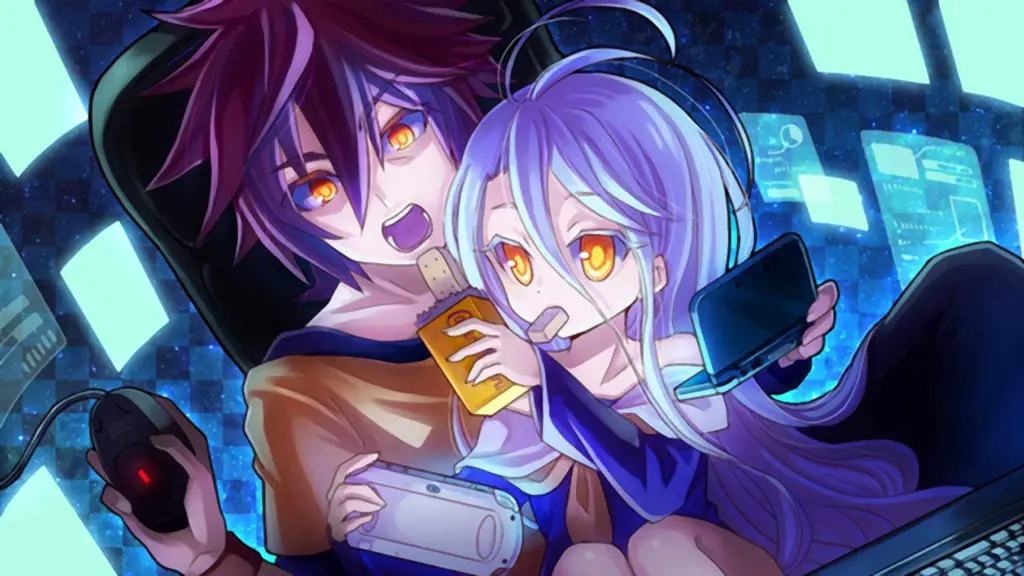 Gambar peta dunia dari No Game No Life