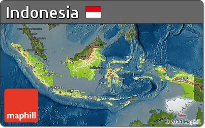 Peta jalan raya Indonesia