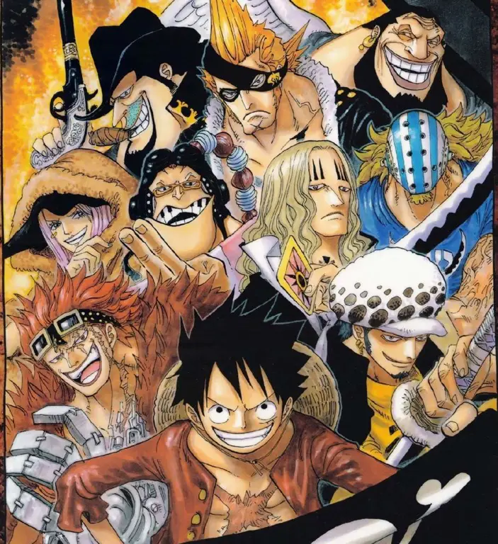 Peta politik Arc Reverie One Piece